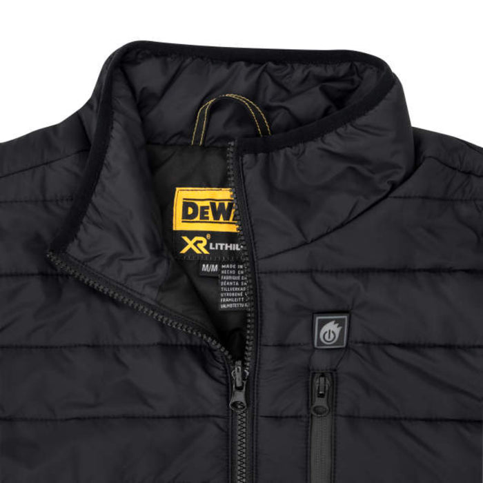 DEWALT® Men's Lightweight Heated Puffer Vest - Black - DCHV095