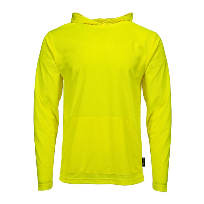 DOME75® DYNAMIC SERIES High Visibility Viz-Dri Long Sleeve Hooded T-Shirt - DSH1401