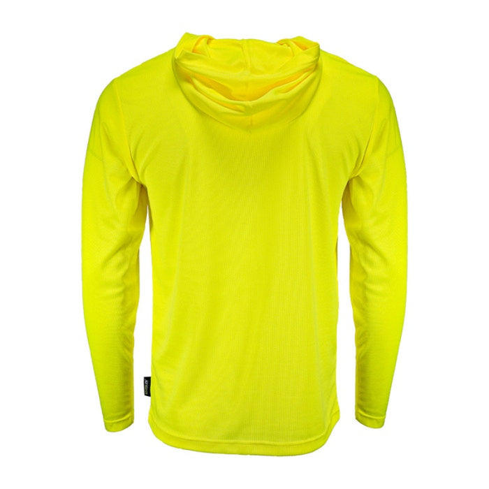DOME75® DYNAMIC SERIES High Visibility Viz-Dri Long Sleeve Hooded T-Shirt - DSH1401