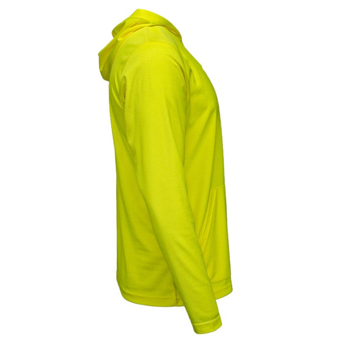 DOME75® DYNAMIC SERIES High Visibility Viz-Dri Long Sleeve Hooded T-Shirt - DSH1401