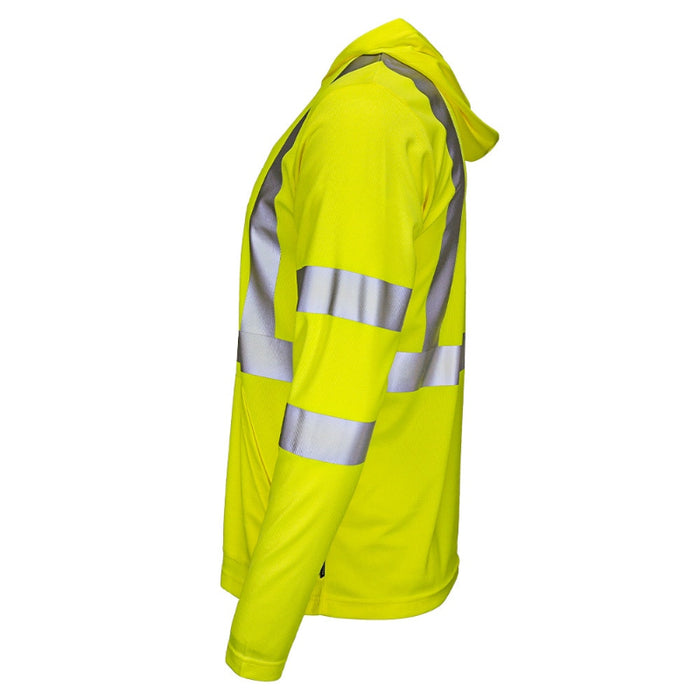 DOME75® DYNAMIC SERIES ANSI Class 3 Viz-Dri Hooded T-Shirt - DSH1431