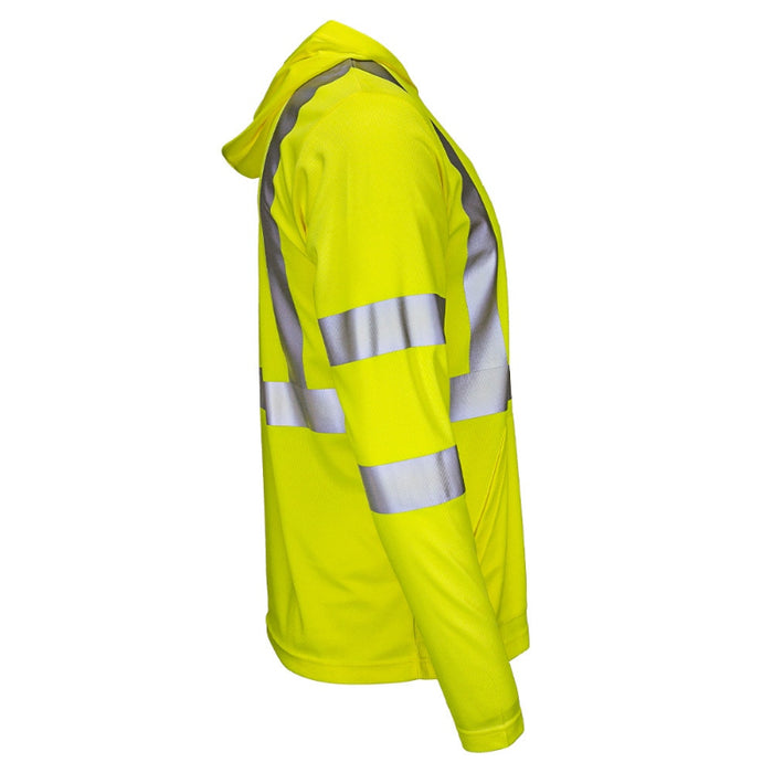 DOME75® DYNAMIC SERIES ANSI Class 3 Viz-Dri Hooded T-Shirt - DSH1431