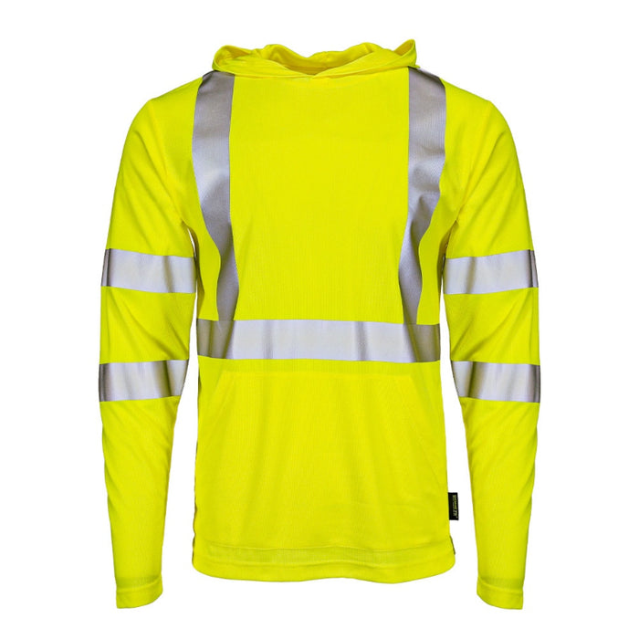 DOME75® DYNAMIC SERIES ANSI Class 3 Viz-Dri Hooded T-Shirt - DSH1431