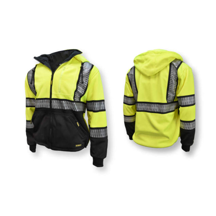 DEWALT® Hi Vis Two Tone Hoodie - ANSI Class 3 Type R - DSJ32-3