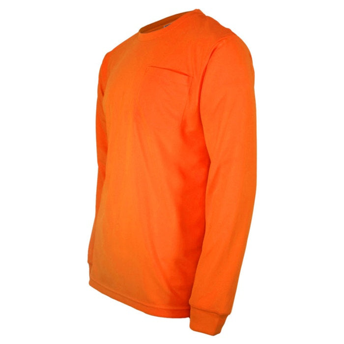 DOME75® DYNAMIC SERIES High Visibility Viz-Dri Long Sleeve Safety Shirt - DSL1401
