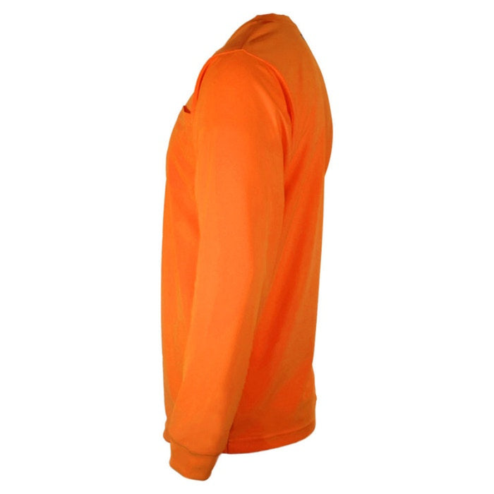 DOME75® DYNAMIC SERIES High Visibility Viz-Dri Long Sleeve Safety Shirt - DSL1401