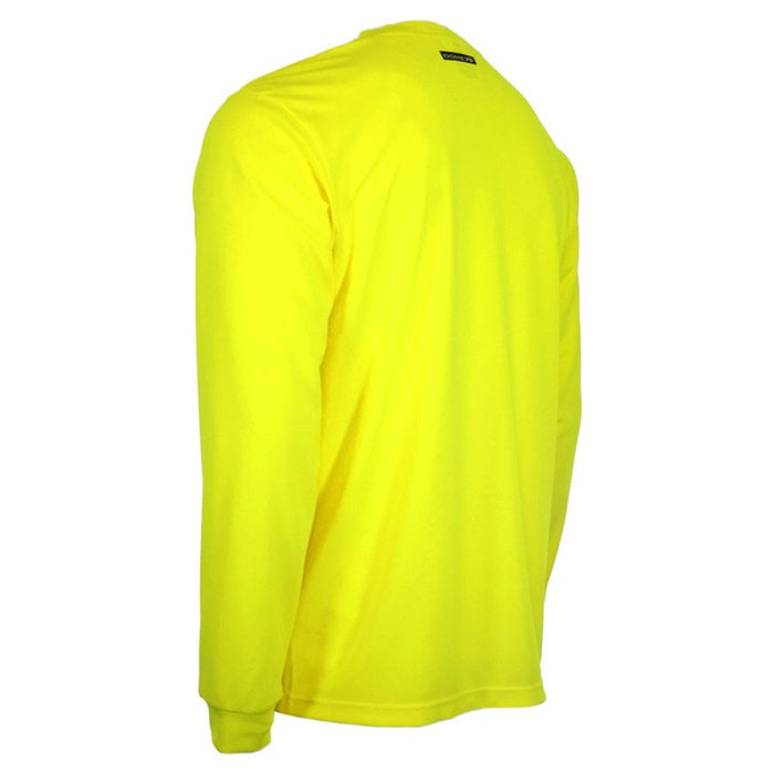 DOME75® DYNAMIC SERIES High Visibility Viz-Dri Long Sleeve Safety Shirt - DSL1401