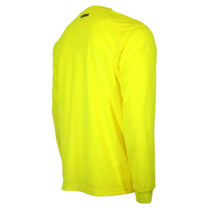 DOME75® DYNAMIC SERIES High Visibility Viz-Dri Long Sleeve Safety Shirt - DSL1401