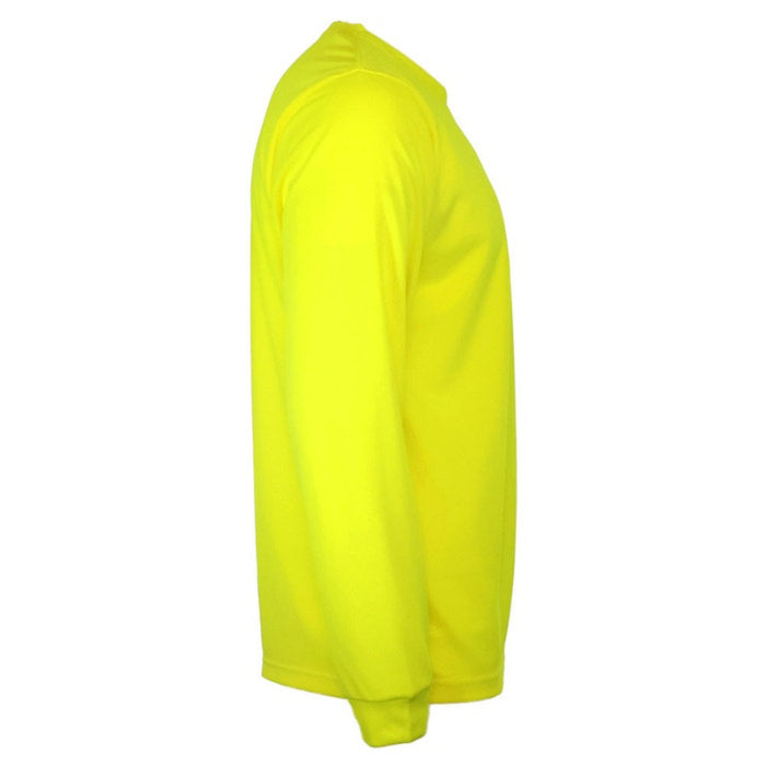 DOME75® DYNAMIC SERIES High Visibility Viz-Dri Long Sleeve Safety Shirt - DSL1401