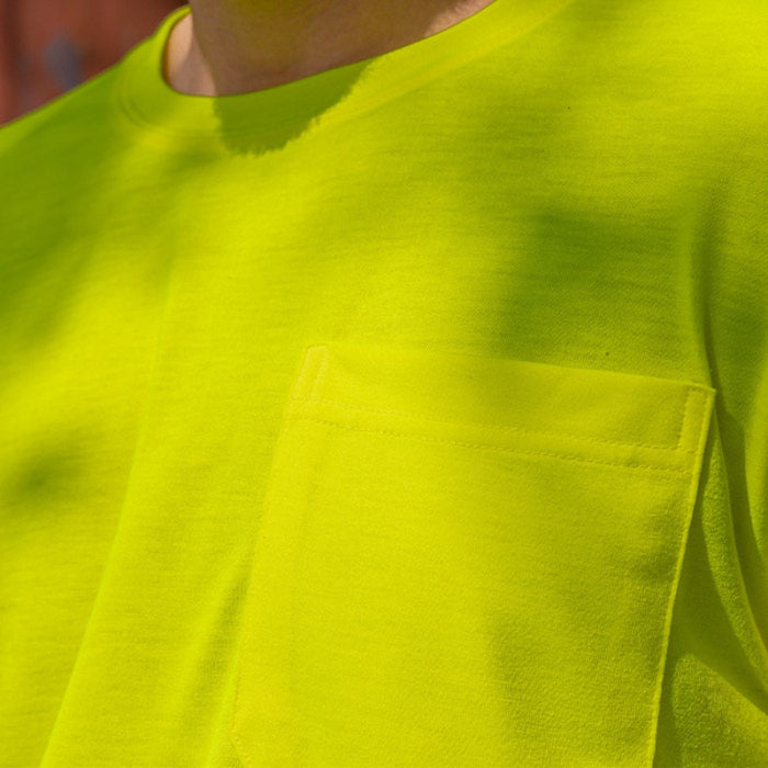 DOME75® DYNAMIC SERIES High Visibility Viz-Tuff Long Sleeve Moisture Wicking Safety Shirt - DSL2601