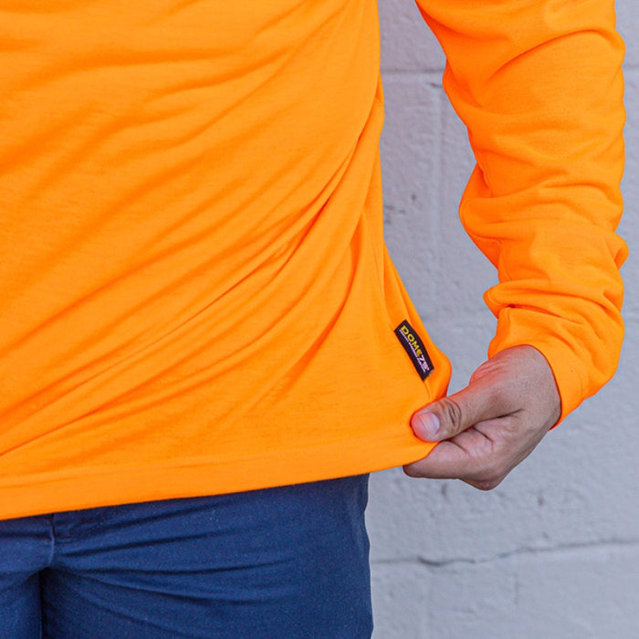 DOME75® DYNAMIC SERIES High Visibility Viz-Tuff Long Sleeve Moisture Wicking Safety Shirt - DSL2601