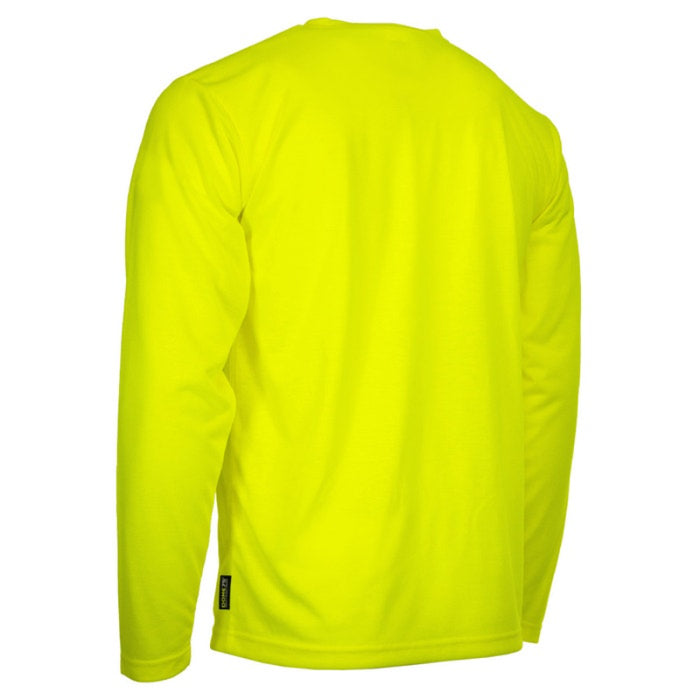 DOME75® DYNAMIC SERIES High Visibility Viz-Tuff Long Sleeve Moisture Wicking Safety Shirt - DSL2601