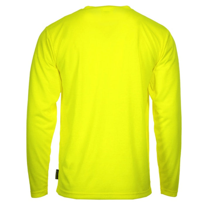 DOME75® DYNAMIC SERIES High Visibility Viz-Tuff Long Sleeve Moisture Wicking Safety Shirt - DSL2601