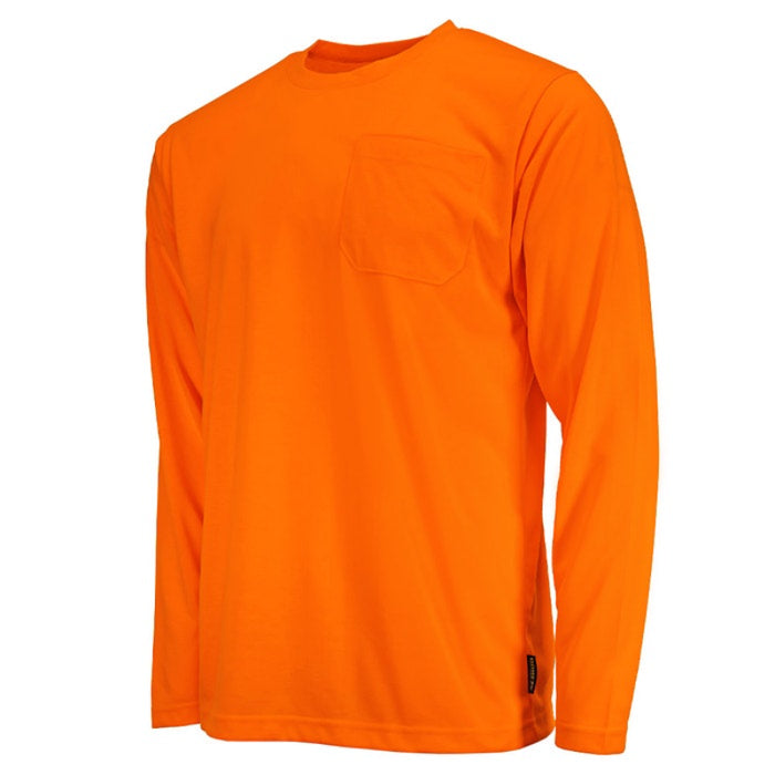 DOME75® DYNAMIC SERIES High Visibility Viz-Tuff Long Sleeve Moisture Wicking Safety Shirt - DSL2601