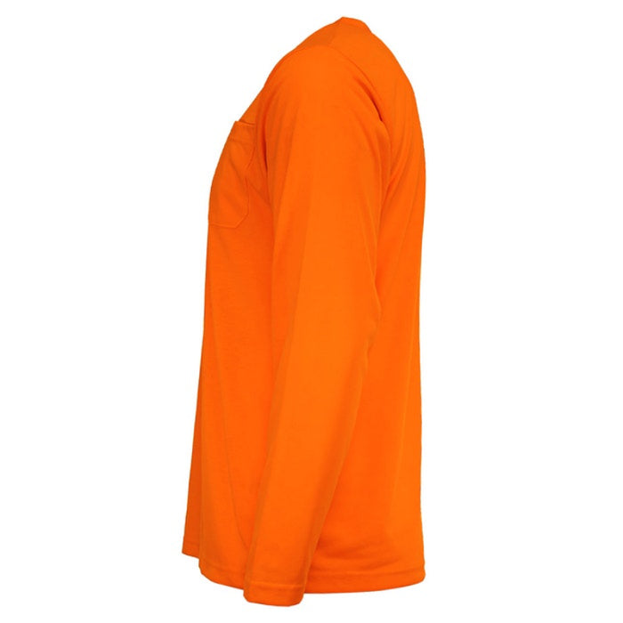 DOME75® DYNAMIC SERIES High Visibility Viz-Tuff Long Sleeve Moisture Wicking Safety Shirt - DSL2601