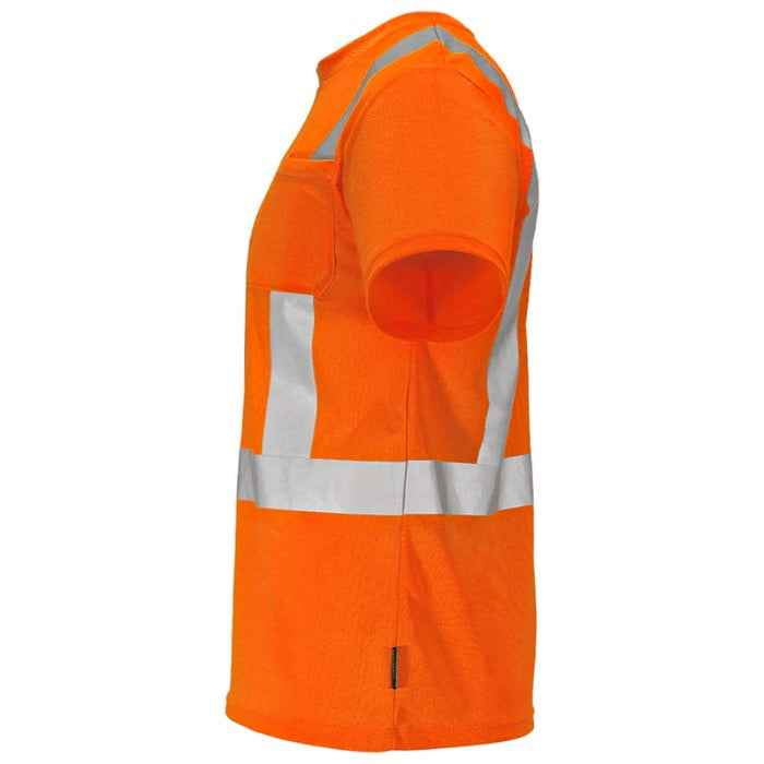 DOME75® DYNAMIC SERIES Hi-Vis ANSI Class 2 Viz-Dri Safety T-Shirt - DSS1421