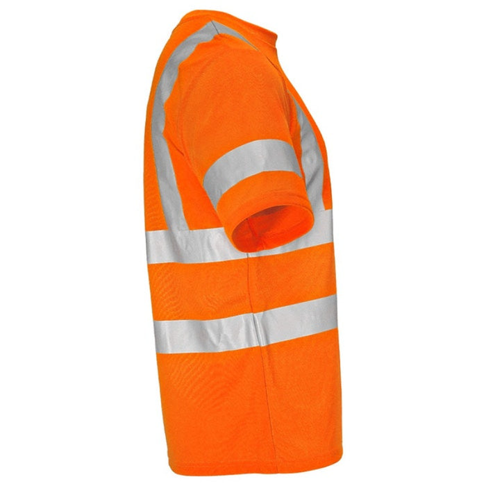 DOME75® DYNAMIC SERIES Hi-Vis ANSI Class 3 Viz-Dri Short Sleeve Safety T-Shirt - DSS1431