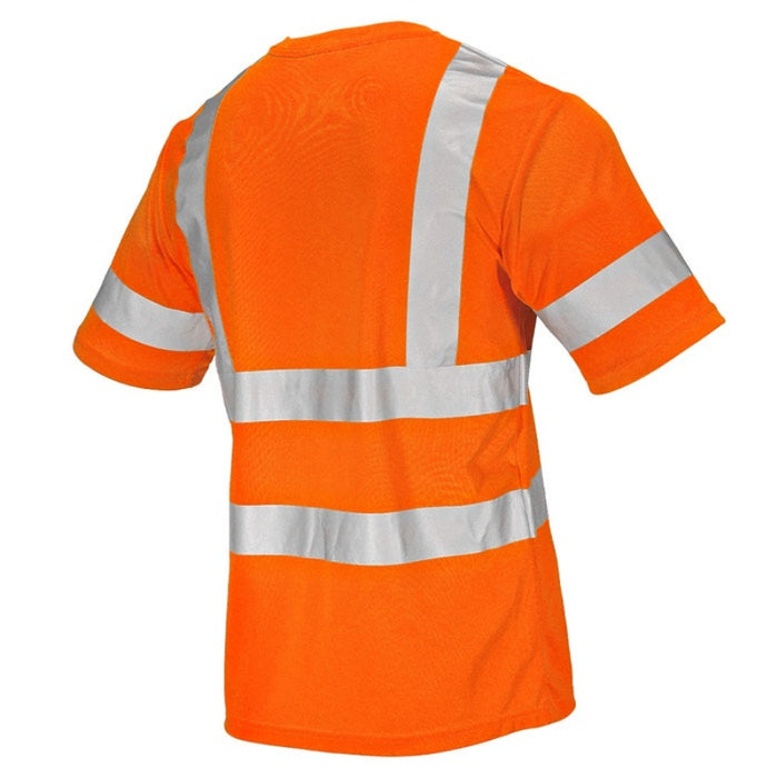 DOME75® DYNAMIC SERIES Hi-Vis ANSI Class 3 Viz-Dri Short Sleeve Safety T-Shirt - DSS1431