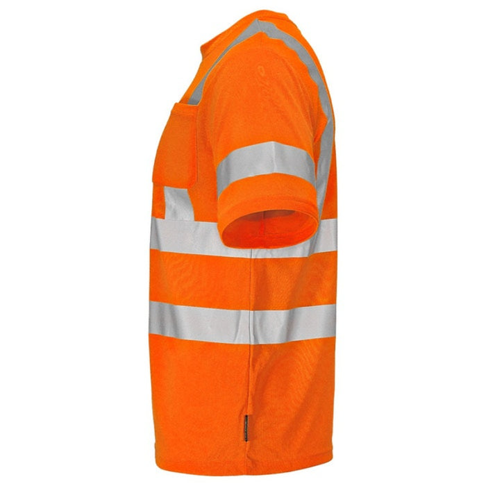 DOME75® DYNAMIC SERIES Hi-Vis ANSI Class 3 Viz-Dri Short Sleeve Safety T-Shirt - DSS1431