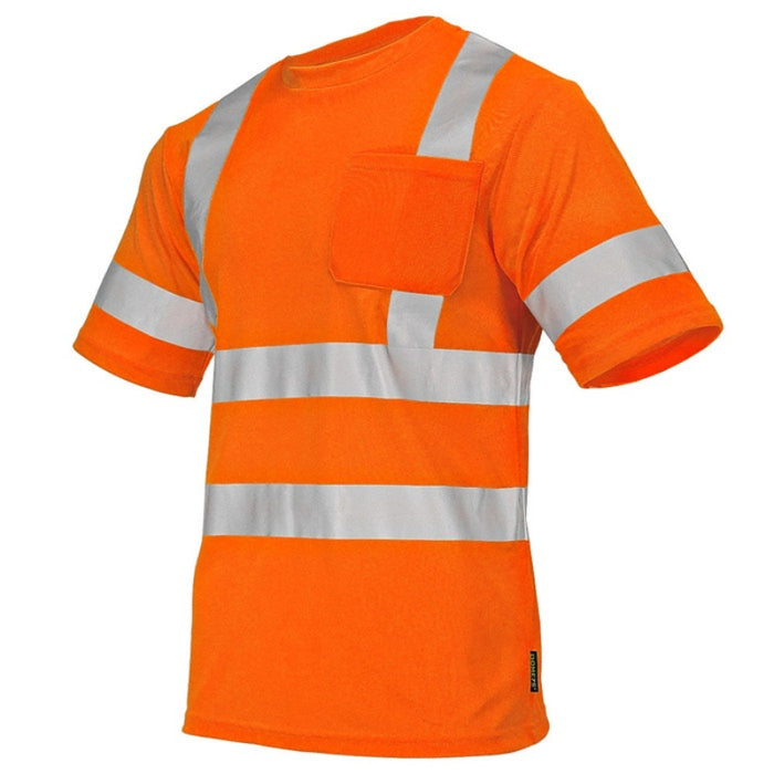 DOME75® DYNAMIC SERIES Hi-Vis ANSI Class 3 Viz-Dri Short Sleeve Safety T-Shirt - DSS1431