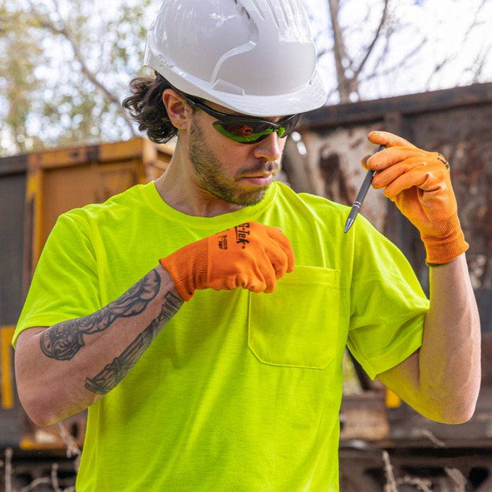 DOME75® DYNAMIC SERIES High Visibility Viz-Tuff Moisture Wicking Safety T-Shirt - DSS2601