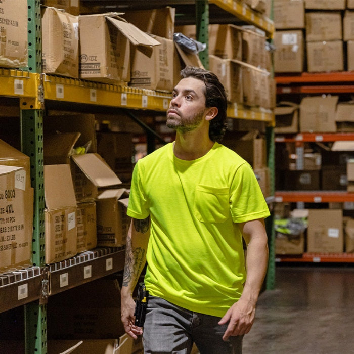 DOME75® DYNAMIC SERIES High Visibility Viz-Tuff Moisture Wicking Safety T-Shirt - DSS2601