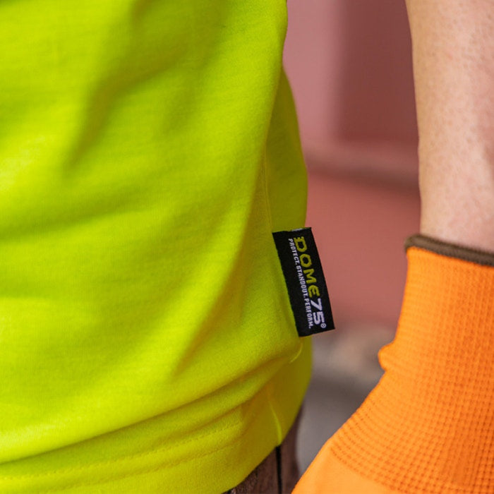 DOME75® DYNAMIC SERIES High Visibility Viz-Tuff Moisture Wicking Safety T-Shirt - DSS2601