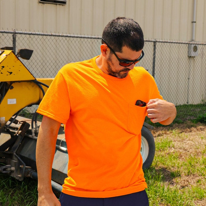 DOME75® DYNAMIC SERIES High Visibility Viz-Tuff Moisture Wicking Safety T-Shirt - DSS2601