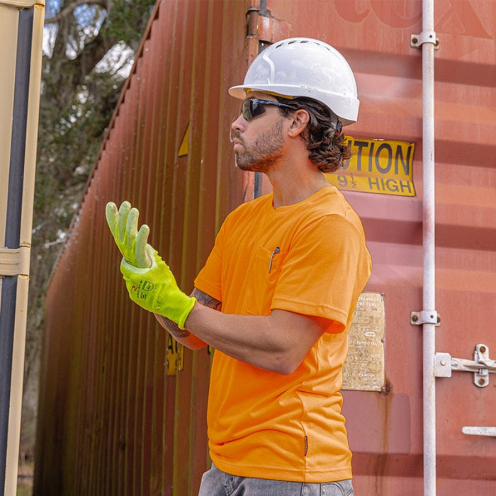DOME75® DYNAMIC SERIES High Visibility Viz-Tuff Moisture Wicking Safety T-Shirt - DSS2601