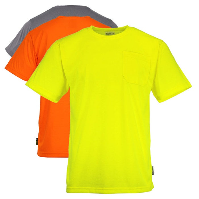 DOME75® DYNAMIC SERIES High Visibility Viz-Tuff Moisture Wicking Safety T-Shirt - DSS2601