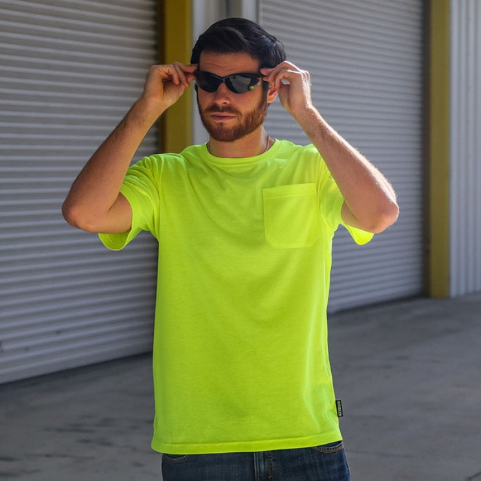 DOME75® DYNAMIC SERIES High Visibility Viz-Tuff Moisture Wicking Safety T-Shirt - DSS2601