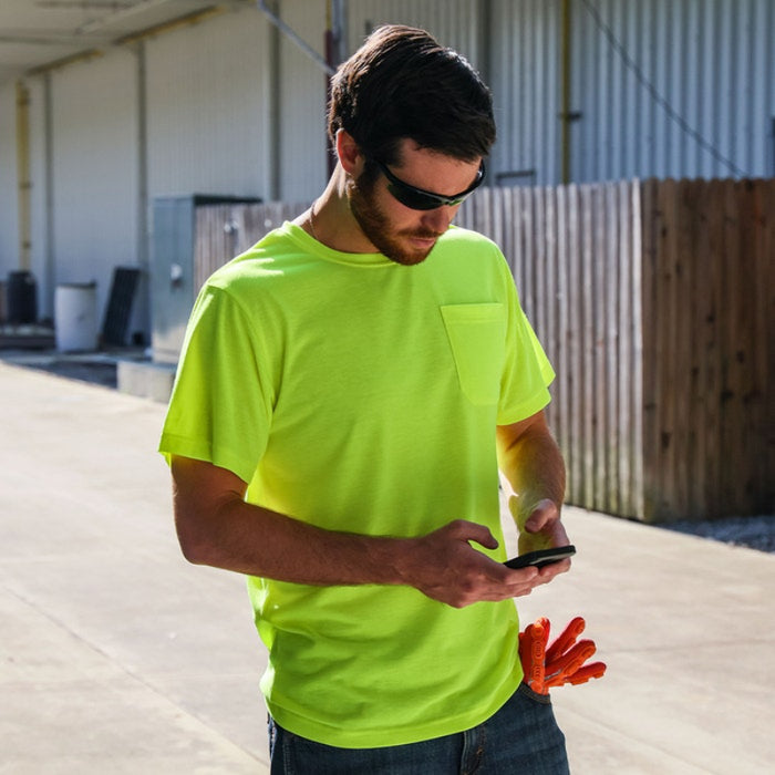 DOME75® DYNAMIC SERIES High Visibility Viz-Tuff Moisture Wicking Safety T-Shirt - DSS2601