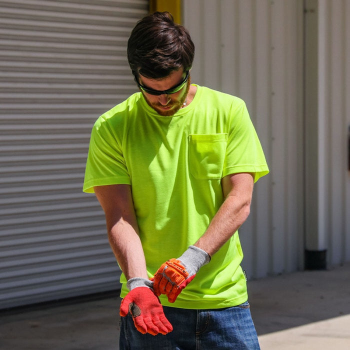 DOME75® DYNAMIC SERIES High Visibility Viz-Tuff Moisture Wicking Safety T-Shirt - DSS2601