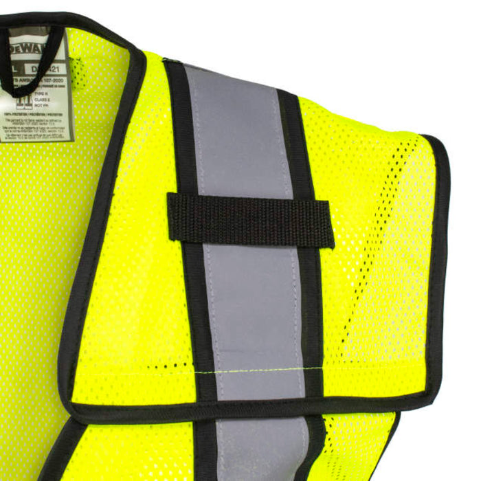 DEWALT® High Visibility Breakaway Mesh Vest - ANSI Class 2 - Type R - DSV421