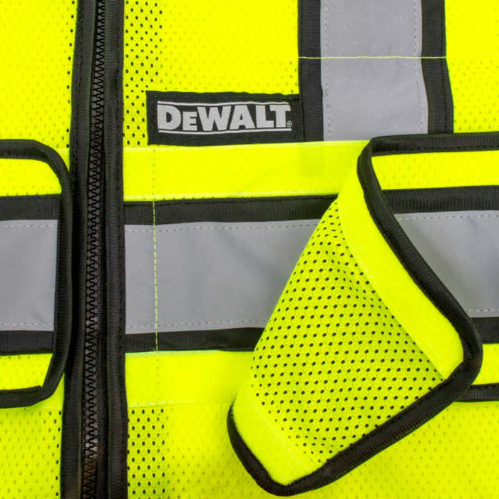 DEWALT® High Visibility Breakaway Mesh Vest - ANSI Class 2 - Type R - DSV421