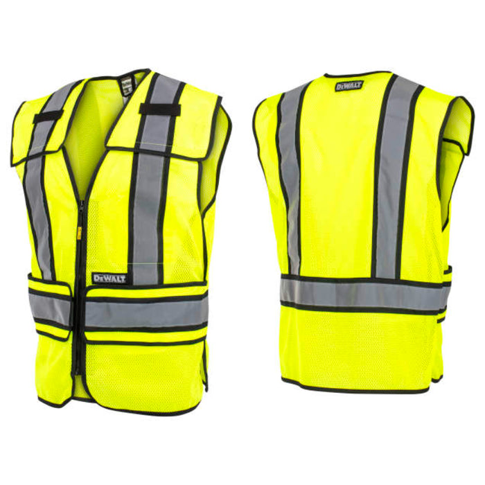 DEWALT® High Visibility Breakaway Mesh Vest - ANSI Class 2 - Type R - DSV421