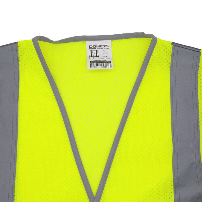 DOME75® DYNAMIC SERIES ANSI Class 2 Hi-Vis Viz-Cool Economy Safety Vest - DV1121
