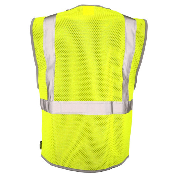 DOME75® DYNAMIC SERIES ANSI Class 2 Hi-Vis Viz-Cool Economy Safety Vest - DV1121