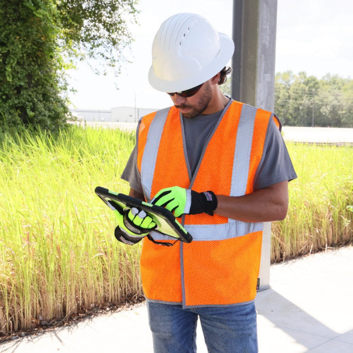 DOME75® DYNAMIC SERIES ANSI Class 2 Hi-Vis Viz-Cool Economy Safety Vest - DV1121