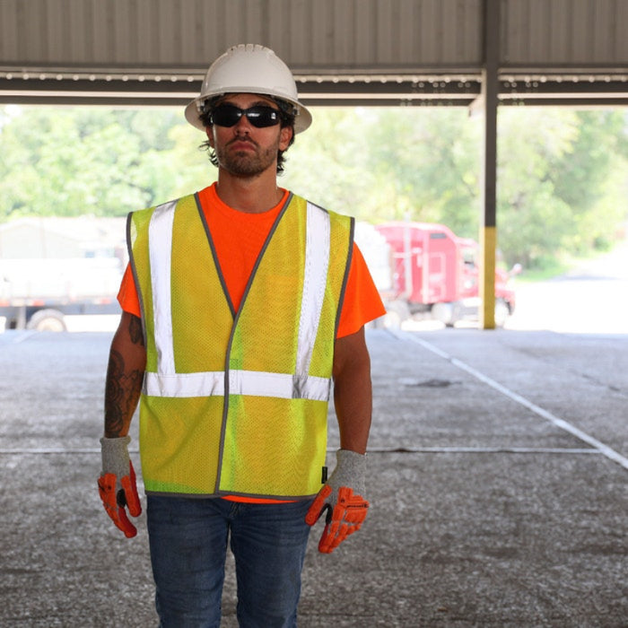 DOME75® DYNAMIC SERIES ANSI Class 2 Hi-Vis Viz-Cool Economy Safety Vest - DV1121