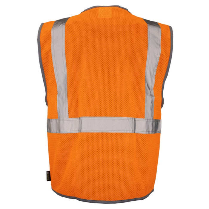 DOME75® DYNAMIC SERIES ANSI Class 2 Hi-Vis Viz-Cool Economy Safety Vest - DV1121