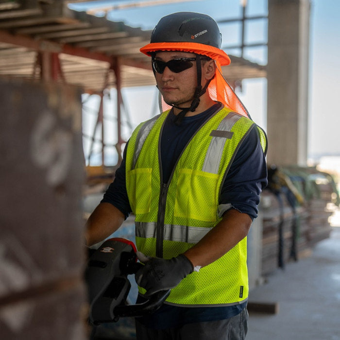 DOME75® DYNAMIC SERIES Hi-Vis ANSI Class 2 Viz-Cool Mesh Safety Vest - DV1221