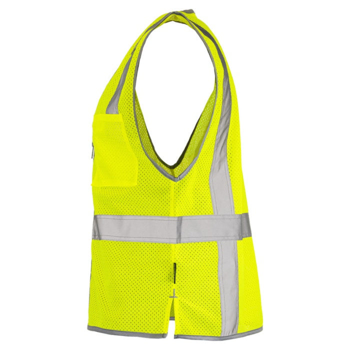 DOME75® DYNAMIC SERIES Hi-Vis ANSI Class 2 Viz-Cool Mesh Safety Vest - DV1221