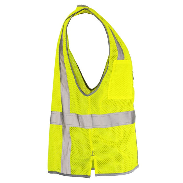 DOME75® DYNAMIC SERIES Hi-Vis ANSI Class 2 Viz-Cool Mesh Safety Vest - DV1221