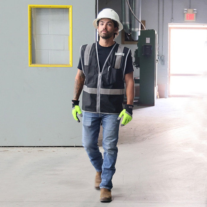 DOME75® DYNAMIC SERIES Enhanced Visibility Identification Mesh Safety Vest - DV1281