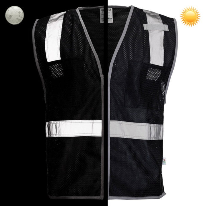 DOME75® DYNAMIC SERIES Enhanced Visibility Identification Mesh Safety Vest - DV1281