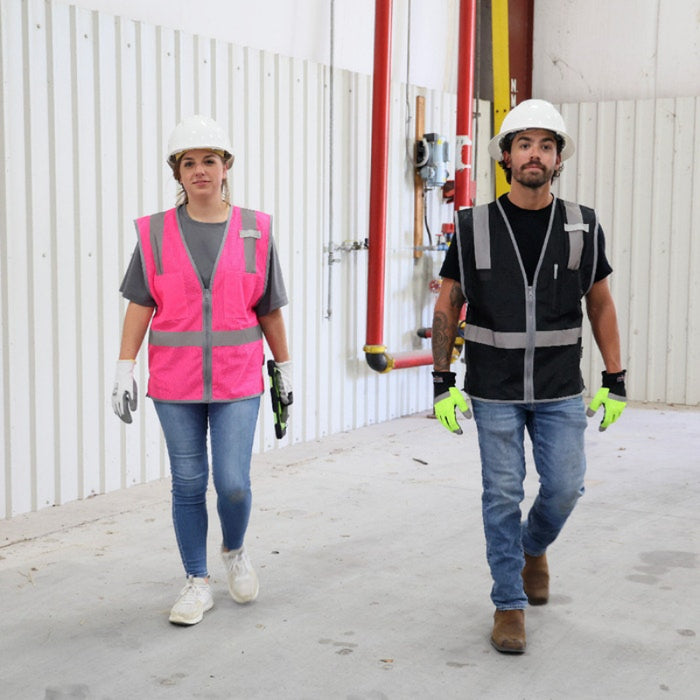 DOME75® DYNAMIC SERIES Enhanced Visibility Identification Mesh Safety Vest - DV1281