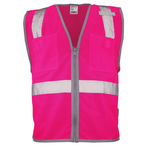 DOME75® DYNAMIC SERIES Enhanced Visibility Identification Mesh Safety Vest - DV1281