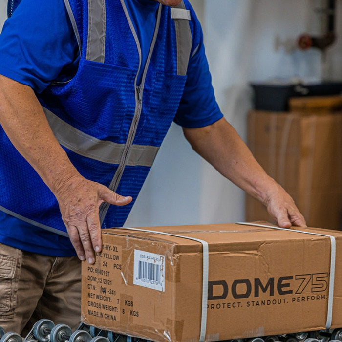 DOME75® DYNAMIC SERIES Enhanced Visibility Identification Mesh Safety Vest - DV1281