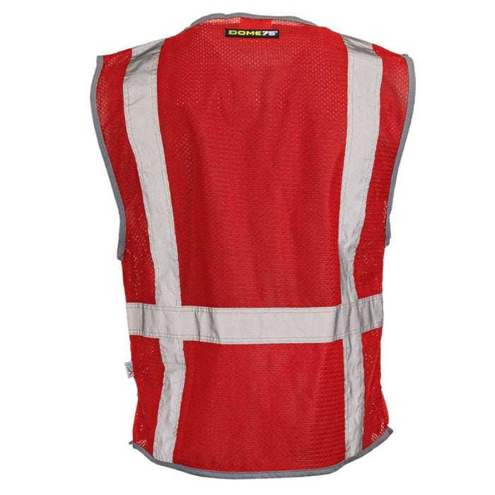 DOME75® DYNAMIC SERIES Enhanced Visibility Identification Mesh Safety Vest - DV1281
